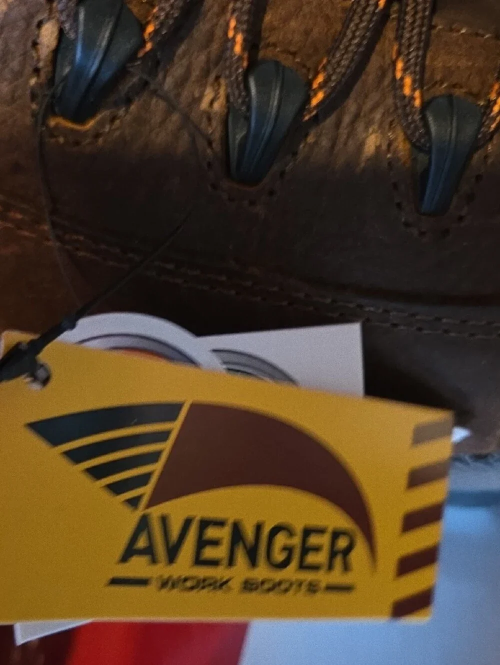 Avenger Brown Men’s Waterproof Leather Work Boots